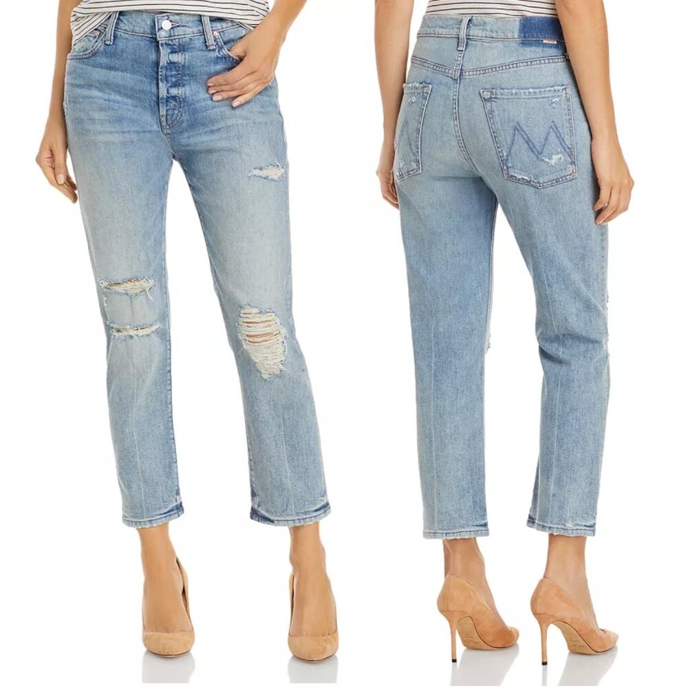 MOTHER Superior The Scrapper Ankle Jean Size 25 NWT